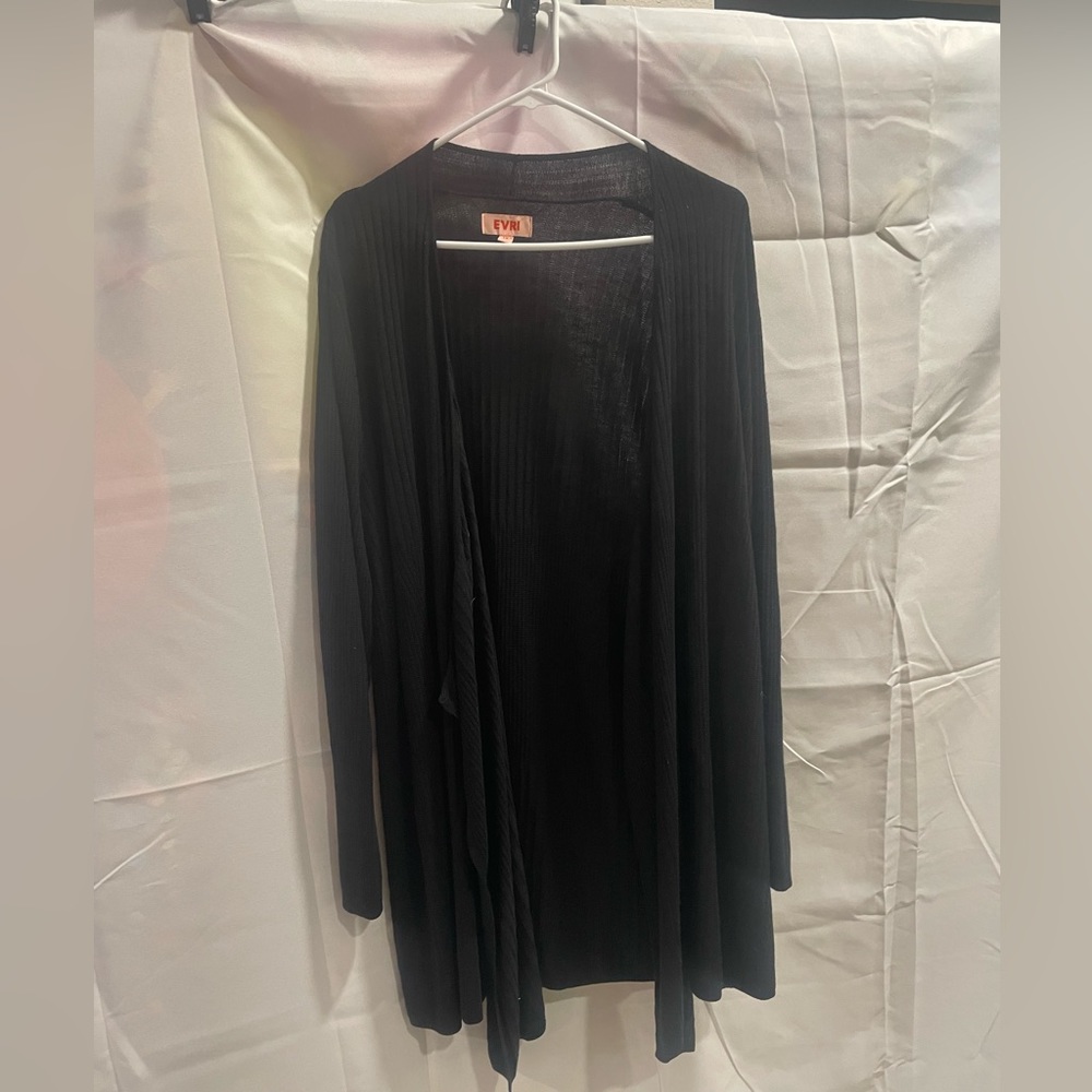 Evri ladies black cardigan